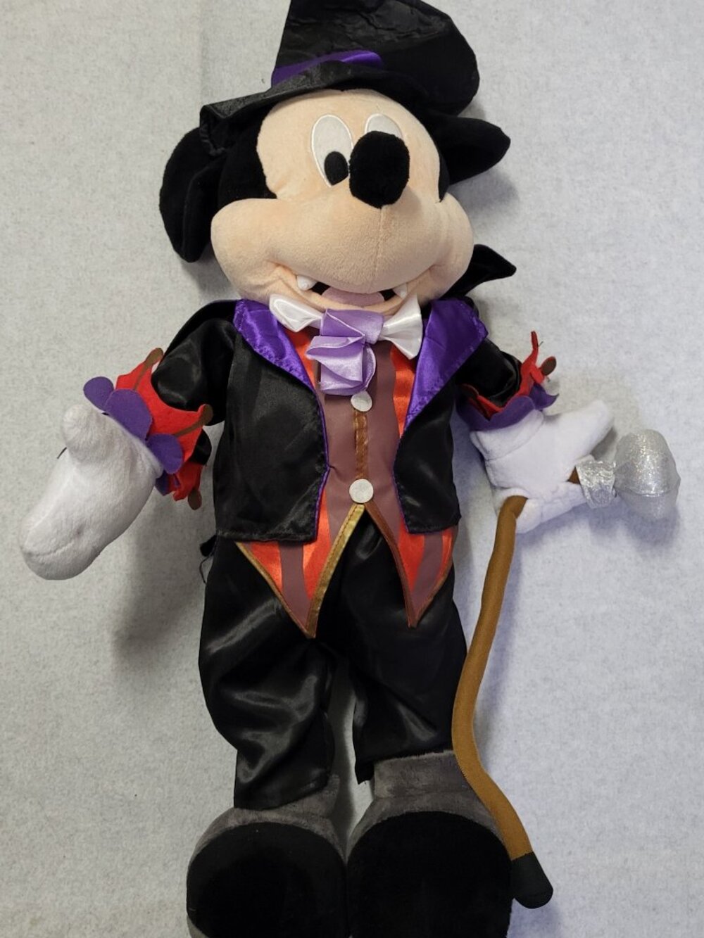 Disney Mickey Mouse Dracula Halloween Porch Greeter